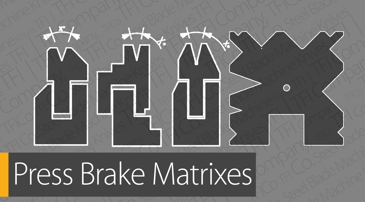 Bending Matrixes tfico machine knives steel blades