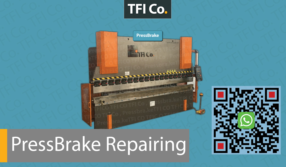 Repiring Press brake machine UAE Dubai pressbrake, machine, Press brake repairing UAE, TFI Co. Steel blades, tfi co, TFI Co press brake,