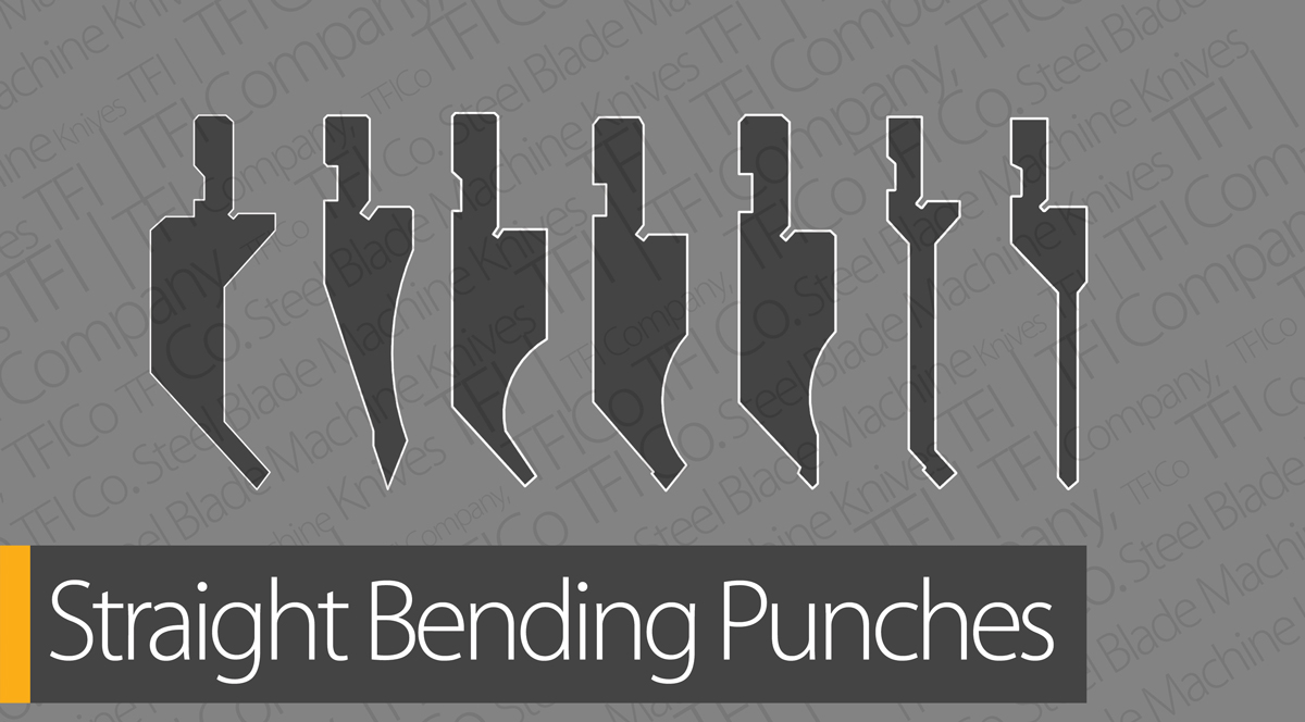 Straight punch TFICO Steel blades bending tools press brake uae dubai qatar saudi